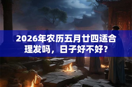 2026年农历五月廿四适合理发吗，日子好不好？
