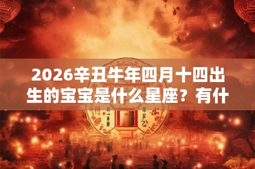 2026辛丑牛年四月十四出生的宝宝是什么星座?有什么性格特点? 2026辛丑牛年四月十四出生的宝宝是什么星座?有什么性格特点?