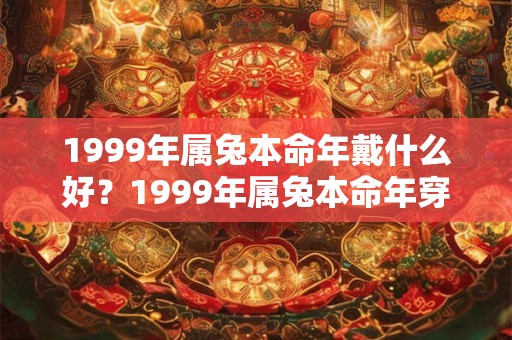 1999年属兔本命年戴什么好？1999年属兔本命年穿什么颜色？