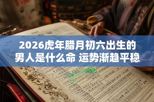 2026虎年腊月初六出生的男人是什么命 运势渐趋平稳顺利