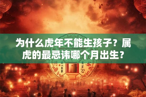 为什么虎年不能生孩子？属虎的最忌讳哪个月出生？