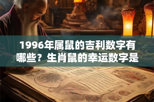 1996年属鼠的吉利数字有哪些？生肖鼠的幸运数字是几