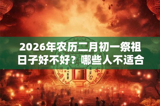 2026年农历二月初一祭祖日子好不好？哪些人不适合去祭祖？