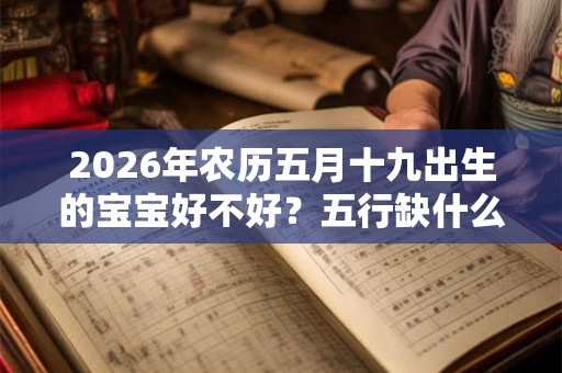 2026年农历五月十九出生的宝宝好不好？五行缺什么？