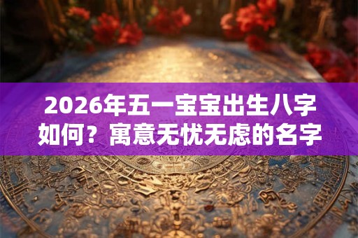 2026年五一宝宝出生八字如何?寓意无忧无虑的名字介绍 2026年五一宝宝出生八字如何?寓意无忧无虑的名字介绍