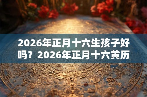 2026年正月十六生孩子好吗？2026年正月十六黄历内容
