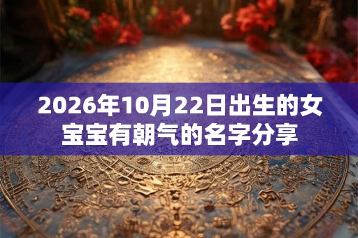 2026年10月22日出生的女宝宝有朝气的名字分享 2026年10月22日出生的女宝宝有朝气的名字分享
