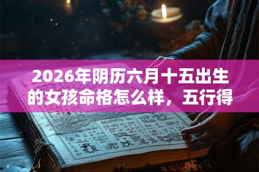 2026年阴历六月十五出生的女孩命格怎么样,五行得分如何? 2026年阴历六月十五出生的女孩命格怎么样,五行得分如何?