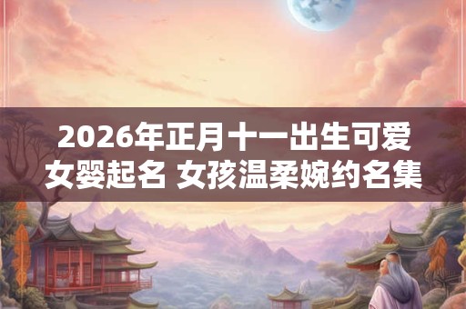 2026年正月十一出生可爱女婴起名 女孩温柔婉约名集锦 2026年正月十一出生可爱女婴起名 女孩温柔婉约名集锦