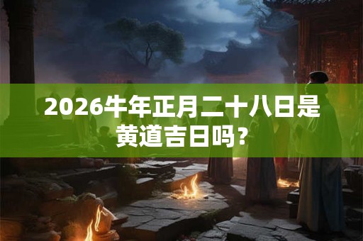 2026牛年正月二十八日是黄道吉日吗? 2026牛年正月二十八日是黄道吉日吗?