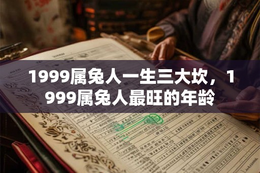 1999属兔人一生三大坎，1999属兔人最旺的年龄
