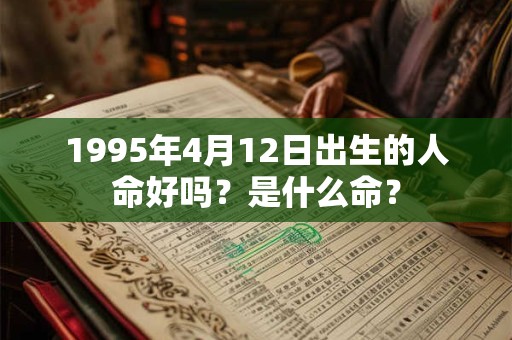 1995年4月12日出生的人命好吗?是什么命? 1995年4月12日出生的人命好吗?是什么命?