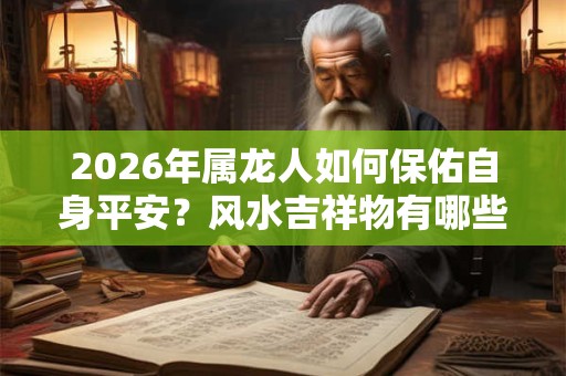 2026年属龙人如何保佑自身平安？风水吉祥物有哪些