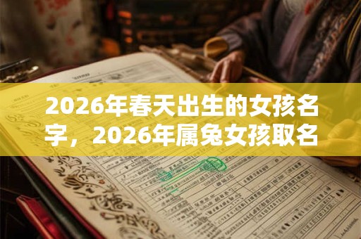 2026年春天出生的女孩名字，2026年属兔女孩取名最佳字