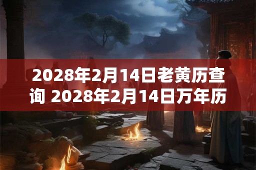 2028年2月14日老黄历查询 2028年2月14日万年历黄道吉日
