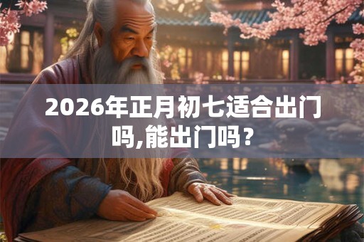 2026年正月初七适合出门吗,能出门吗? 2026年正月初七适合出门吗,能出门吗?