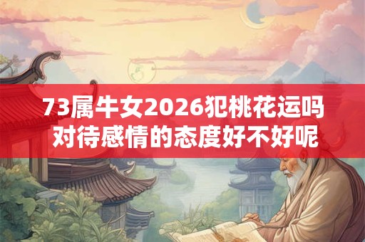 73属牛女2026犯桃花运吗 对待感情的态度好不好呢
