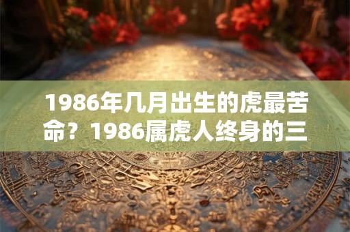 1986年几月出生的虎最苦命？1986属虎人终身的三大坎