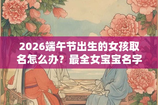 2026端午节出生的女孩取名怎么办？最全女宝宝名字库