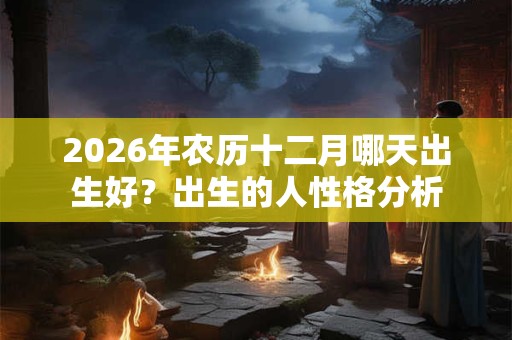 2026年农历十二月哪天出生好？出生的人性格分析