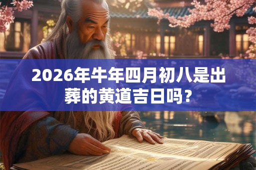 2026年牛年四月初八是出葬的黄道吉日吗? 2026年牛年四月初八是出葬的黄道吉日吗?