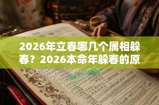 2026年立春哪几个属相躲春?2026本命年躲春的原因 2026年立春哪几个属相躲春?2026本命年躲春的原因
