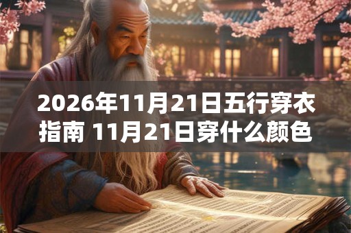 2026年11月21日五行穿衣指南 11月21日穿什么颜色的衣服