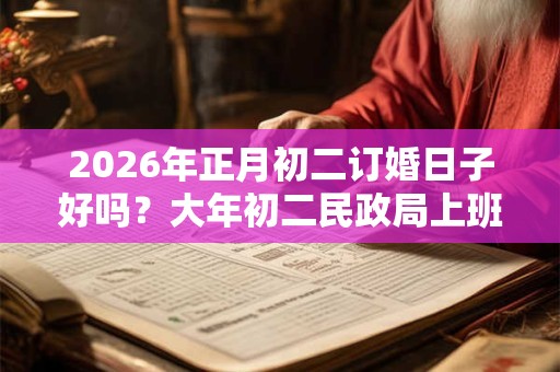 2026年正月初二订婚日子好吗？大年初二民政局上班吗？