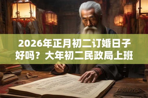 2026年正月初二订婚日子好吗？大年初二民政局上班吗？