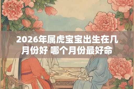 2026年属虎宝宝出生在几月份好 哪个月份最好命 2026年属虎宝宝出生在几月份好 哪个月份最好命