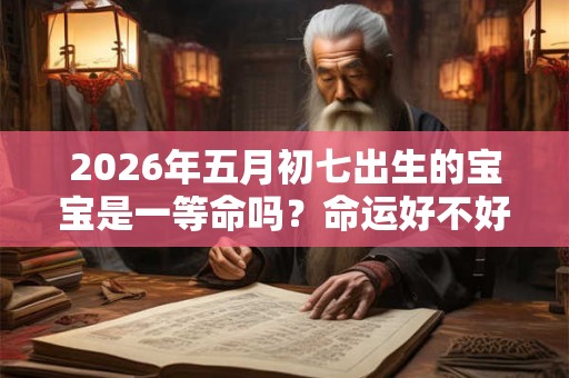 2026年五月初七出生的宝宝是一等命吗?命运好不好? 2026年五月初七出生的宝宝是一等命吗?命运好不好?