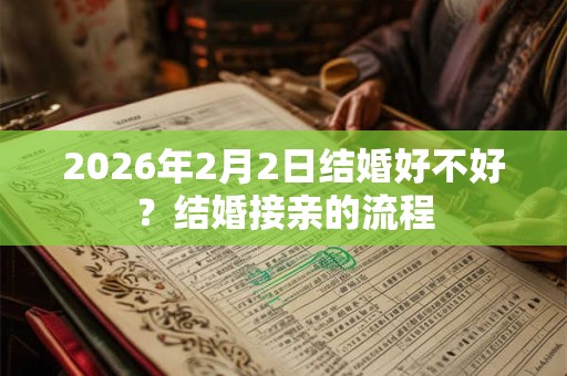 2026年2月2日结婚好不好?结婚接亲的流程 2026年2月2日结婚好不好?结婚接亲的流程