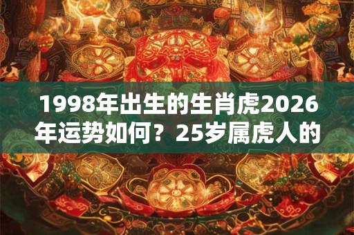 1998年出生的生肖虎2026年运势如何？25岁属虎人的运程详解