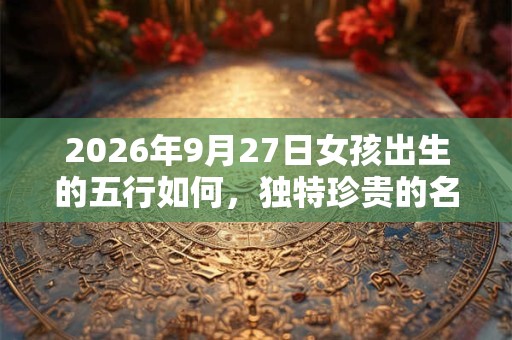 2026年9月27日女孩出生的五行如何,独特珍贵的名字大全 2026年9月27日女孩出生的五行如何,独特珍贵的名字大全
