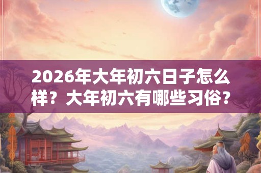 2026年大年初六日子怎么样？大年初六有哪些习俗？