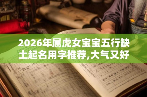 2026年属虎女宝宝五行缺土起名用字推荐,大气又好听 2026年属虎女宝宝五行缺土起名用字推荐,大气又好听