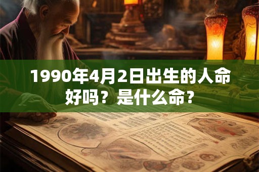 1990年4月2日出生的人命好吗？是什么命？