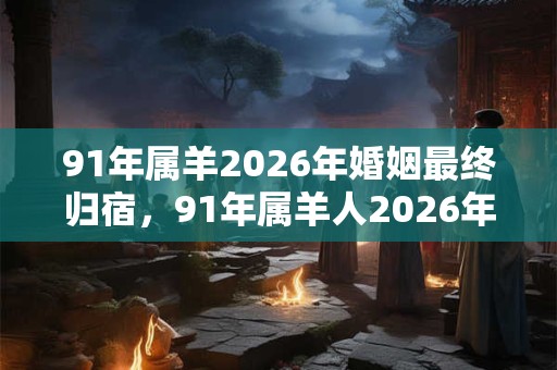 91年属羊2026年婚姻最终归宿，91年属羊人2026年婚姻运势如何？