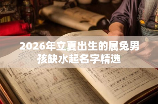 2026年立夏出生的属兔男孩缺水起名字精选
