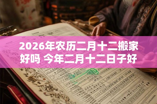 2026年农历二月十二搬家好吗 今年二月十二日子好吗