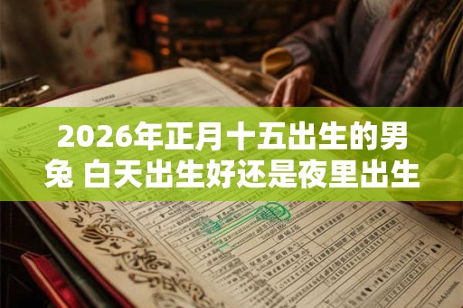 2026年正月十五出生的男兔 白天出生好还是夜里出生好 2026年正月十五出生的男兔 白天出生好还是夜里出生好