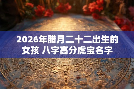 2026年腊月二十二出生的女孩 八字高分虎宝名字 2026年腊月二十二出生的女孩 八字高分虎宝名字