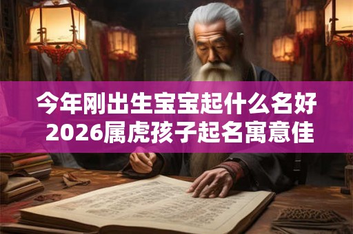 今年刚出生宝宝起什么名好 2026属虎孩子起名寓意佳单字