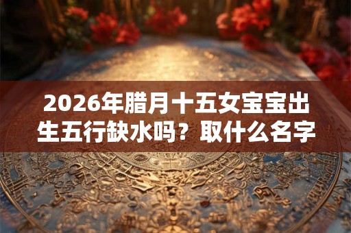 2026年腊月十五女宝宝出生五行缺水吗?取什么名字吉利? 2026年腊月十五女宝宝出生五行缺水吗?取什么名字吉利?
