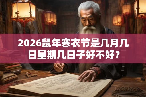 2026鼠年寒衣节是几月几日星期几日子好不好? 2026鼠年寒衣节是几月几日星期几日子好不好?