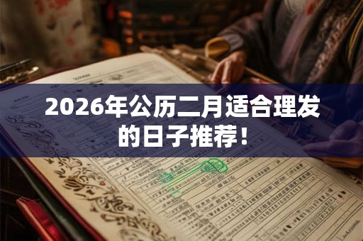 2026年公历二月适合理发的日子推荐！