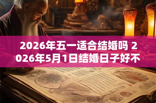 2026年五一适合结婚吗 2026年5月1日结婚日子好不好