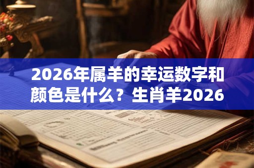 2026年属羊的幸运数字和颜色是什么？生肖羊2026运势好吗