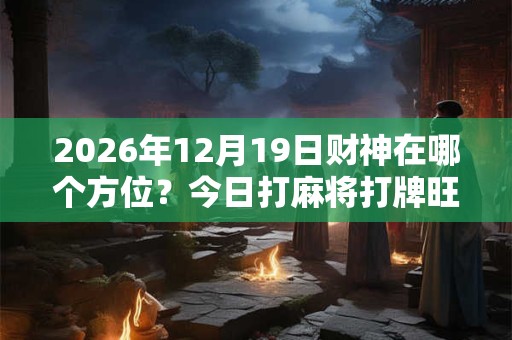 2026年12月19日财神在哪个方位？今日打麻将打牌旺运方位
