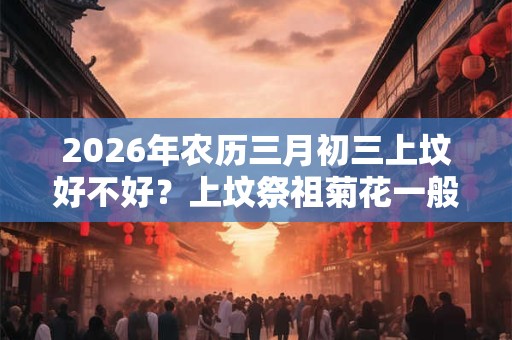 2026年农历三月初三上坟好不好？上坟祭祖菊花一般用几朵？